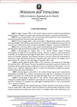 Ministero dell'Istruzione - Ufficio Scolastico Regionale per le Marche - Ministero dell'Istruzione