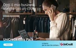 Oggi il mio business viaggia con un click - UniCredit Easy Pack SFOGLIA - Landing CNA
