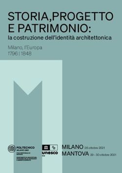 STORIA,PROGETTO E PATRIMONIO: MILANO MANTOVA 29 - 30 ottobre 2021 - Napoleon.org
