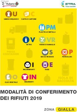 MODALIT&Agrave; DI CONFERIMENTO DEI RIFIUTI 2019 - ZONA GIALL A - Etra