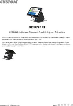 GENIUS F RT PC POS All-In-One con Stampante Fiscale Integrata - Telematico - Areca System