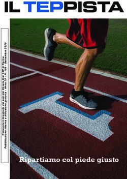 Ripartiamo col piede giusto - Cral Tep