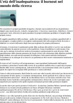 L'et&agrave; dell'inadeguatezza: il burnout nel mondo della ricerca