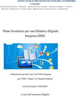 Piano Scolastico per una Didattica Digitale Integrata (DDI)