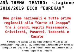 ANÀ-THEMA TEATRO: stagione - 2018/2019 ECCO "EUREKA9" - Il Discorso