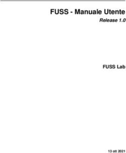 FUSS - Manuale Utente - Release 1.0 FUSS Lab