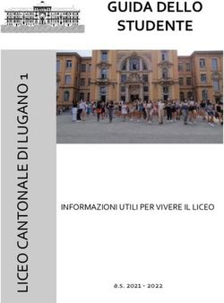 GUIDA DELLO STUDENTE - INFORMAZIONI UTILI PER VIVERE IL LICEO a.s. 2021 2022