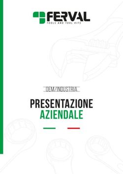 Presentazione aziendale - OEM/Industria - Ferval