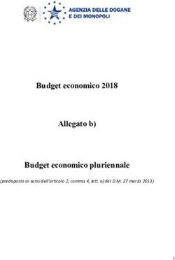 Budget economico 2018 Allegato b Budget economico pluriennale - predisposto ai sensi dell'articolo 2, comma 4, lett. a del D.M. 27 marzo 2013