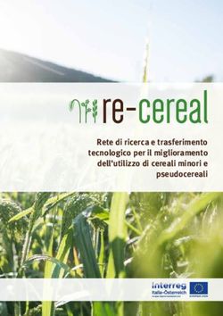 Rete di ricerca e trasferimento tecnologico per il miglioramento dell'utilizzo di cereali minori e pseudocereali - Dr. Schär