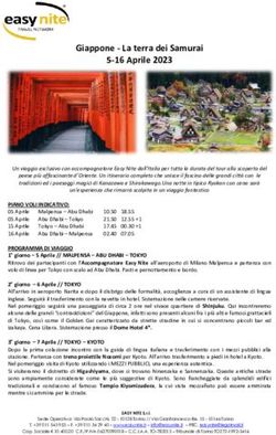 Giappone - La terra dei Samurai 5-16 Aprile 2023