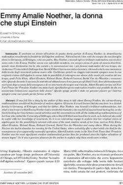 Emmy Amalie Noether, la donna che stup&otilde;&Aacute; Einstein