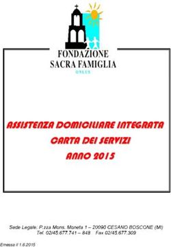 ASSISTENZA DOMICILIARE INTEGRATA CARTA DEI SERVIZI ANNO 2015 - Sede Legale: P.zza Mons. Moneta 1 - 20090 CESANO BOSCONE (MI) Tel. 02/45.677.741 ...