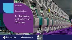 La Fabbrica del futuro in Toscana - Innovation Days - Banca Ifis