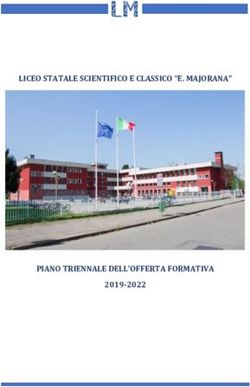 LICEO STATALE SCIENTIFICO E CLASSICO "E. MAJORANA" - PIANO TRIENNALE DELL'OFFERTA FORMATIVA 2019-2022