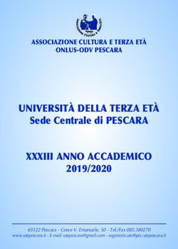 UNIVERSITÀ DELLA TERZA ETÀ - Sede Centrale di PESCARA