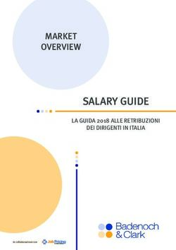 SALARY GUIDE MARKET OVERVIEW - Badenoch + Clark