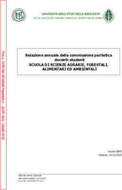 SCUOLA DI SCIENZE AGRARIE, FORESTALI, ALIMENTARI ED AMBIENTALI - Unibas