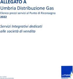 ALLEGATO A Umbria Distribuzione Gas - Servizi Integrativi dedicati alle societ&agrave; di vendita