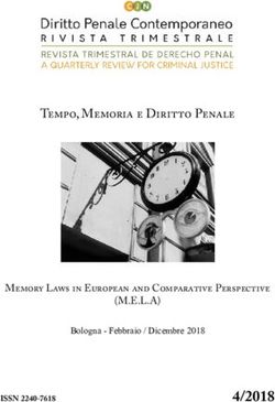 Tempo, Memoria e Diritto Penale - (M.E.L.A) Memory Laws in European and Comparative Perspective - Rivista Trimestrale