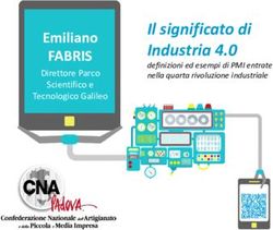 C Il significato di Industria 4.0 - definizioni ed esempi di PMI entrate nella quarta rivoluzione industriale - CNA PAdova
