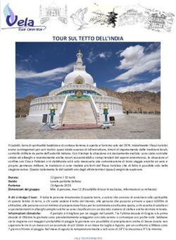 TOUR SUL TETTO DELL'INDIA
