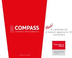 E nuovi approcci di Luglio 2020 - Compass