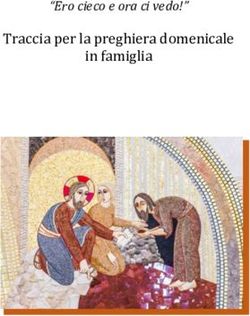 Traccia per la preghiera domenicale in famiglia - "Ero cieco e ora ci vedo!" - Diocesi di ...