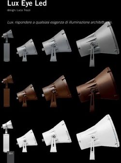 Lux Eye Led Lux: rispondere a qualsiasi esigenza di illuminazione architetturale.