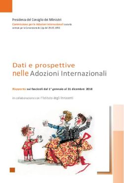 Nelle Adozioni Internazionali - Dati e prospettive - Commissione Adozioni ...