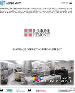 MANUALE OPERATIVO PRISMA DIRECT - Regione Piemonte
