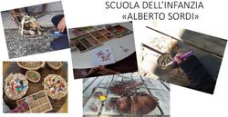 SCUOLA DELL'INFANZIA "ALBERTO SORDI" - Roma Capitale