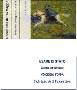 EESSAAMMEE DDII SSTTAATTOO - VINCENZO FOPPA Liceo Artistico Indirizzo Arti Figurative