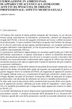 L'EROGAZIONE IN AMBITO INAIL DI APPARECCHI ACUSTICI AI LAVORATORI AFFETTI DA IPOACUSIA DI ORIGINE PROFESSIONALE: ASPETTI MEDICO-LEGALI