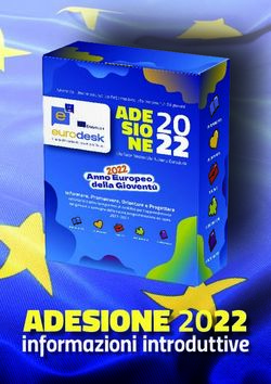 ADESIONE 2022 informazioni introduttive - Eurodesk Italy