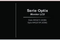 Serie Optix Monitor LCD - Optix MAG273 (3CB6) Optix MAG273R (3CB6) - MSI