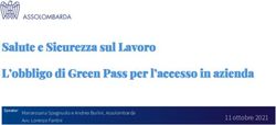 Salute e Sicurezza sul Lavoro L'obbligo di Green Pass per l'accesso in azienda - 11 ottobre 2021