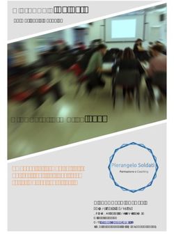 Pierangelo Soldati Formazione e Coaching - Proposte formative 2019 - Tras-formazione