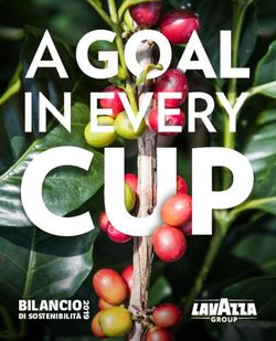 BILANCIO DI SOSTENIBILIT&Agrave; - Lavazza Group