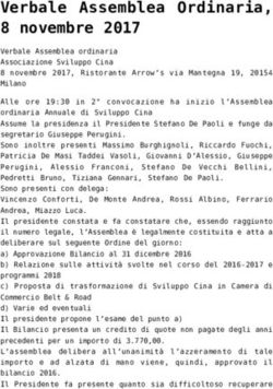 Verbale Assemblea Ordinaria, 8 novembre 2017