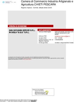 Camera di Commercio Industria Artigianato e Agricoltura CHIETI PESCARA