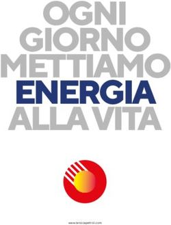 OGNI GIORNO METTIAMO ENERGIA ALLA VITA - La Rocca Petroli