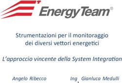 Strumentazioni per il monitoraggio dei diversi ve3ori energe4ci - L'approccio vincente della System Integra6on