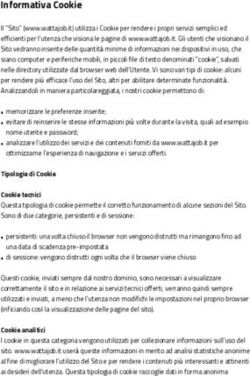 Informativa Cookie - Wattajob