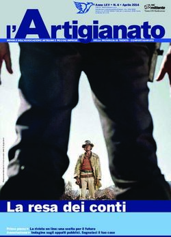 La resa dei conti - Associazione Artigiani Trentino