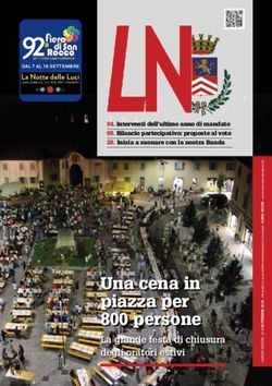 Una cena in piazza per 800 persone - La grande festa di chiusura degli oratori estivi - Comune di Lainate