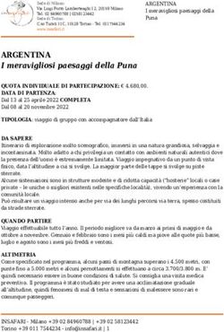 ARGENTINA I meravigliosi paesaggi della Puna