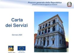 Carta dei Servizi Procura generale della Repubblica - Ministero ...