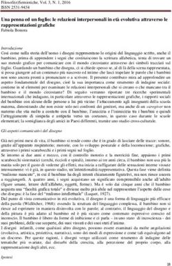 Una penna ed un foglio: le relazioni interpersonali in età evolutiva attraverso le rappresentazioni grafiche - Il Sileno