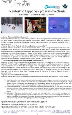 Incantesimo Lappone - programma Classic - Partenza 11 dicembre 2020 - 3 notti - PACIFIC TRAVEL